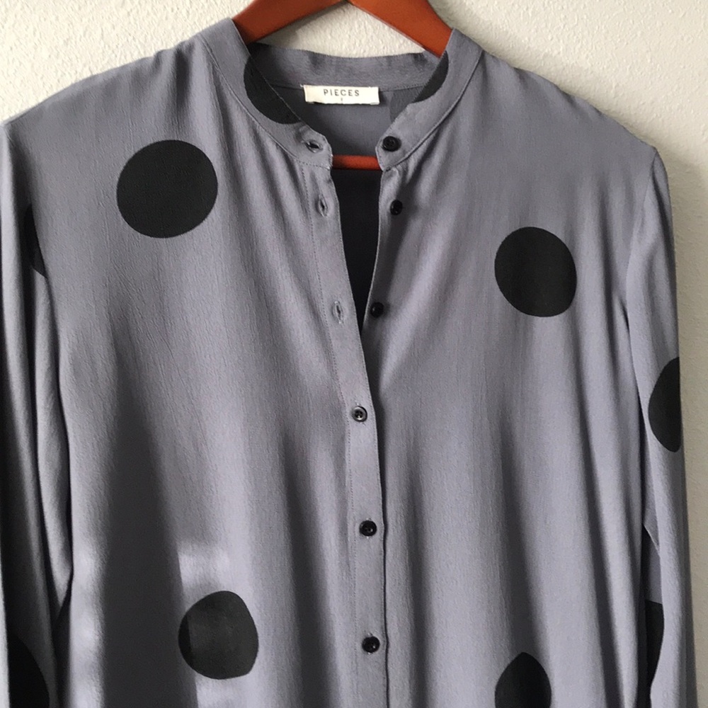 EUC PIECES Polka Dot Blouse